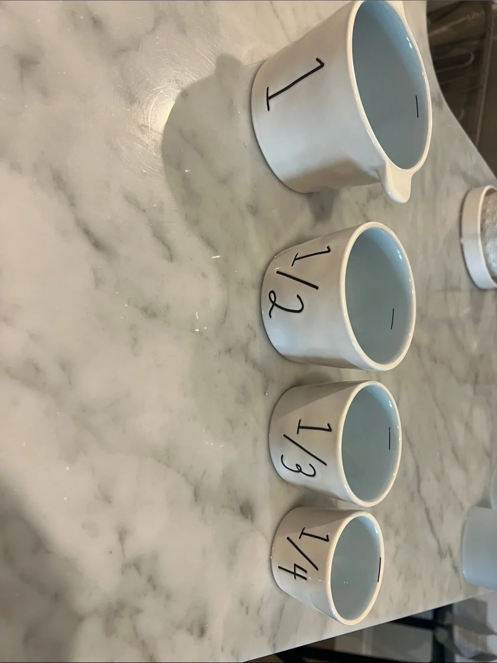 Rae dunn Cinderella measuring cups